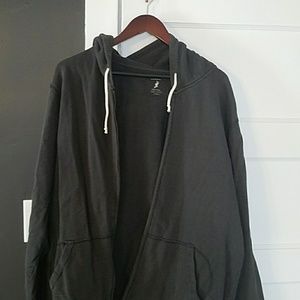 L Tall full zip hoodie